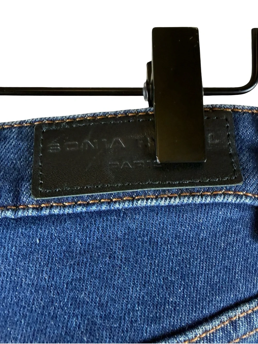 Sonia Rykiel Womens Fringe Hem Boot Cut Jeans Size 38 or 6